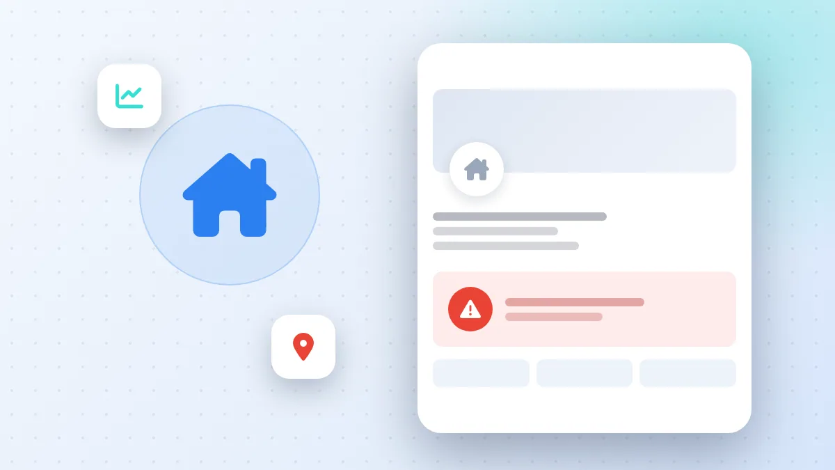 A contractor studying a map on a laptop after his reinstated Google Business Profile is not ranking in the towns he serves