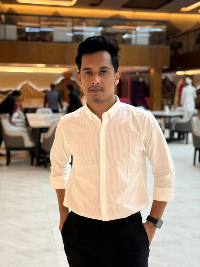 Saifur Rifat, founder and SEO lead of SERP Squad LTD, standing portrait